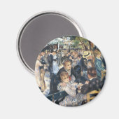 Renoir Moulin Dance Galette Party Magnet (Vorderseite/Rückseite)