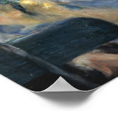 Renoir Moulin Dance Galette Party Poster (Ecke)