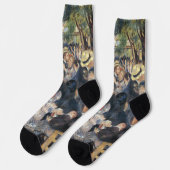 Renoir Moulin Dance Galette Party Socken (Linkes Detail)
