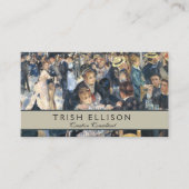 Renoir Moulin Dance Galette Party Visitenkarte (Vorderseite)