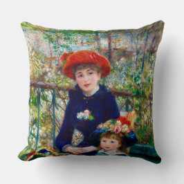 Renoir-Mutter und Kind-Kissen Kissen