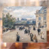 Renoir - Paris, Institut au Quai Malaquais Fensteraufkleber (Blatt 2)