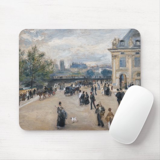 Renoir - Paris, Institut au Quai Malaquais Mousepad (Mit Mouse)