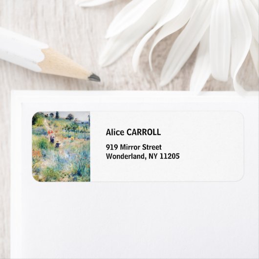 Renoir - Pfad führt durch das große Gras (Insitu)