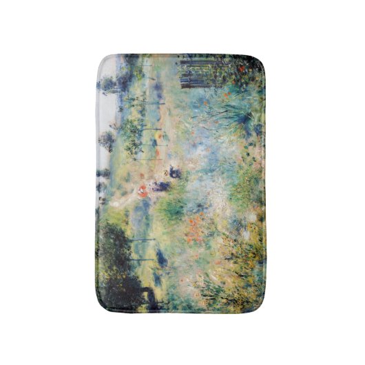 Renoir - Pfad führt durch das große Gras Badematte (Vorderseite Vertikal)