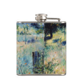 Renoir - Pfad führt durch das große Gras Flachmann (Rückseite)