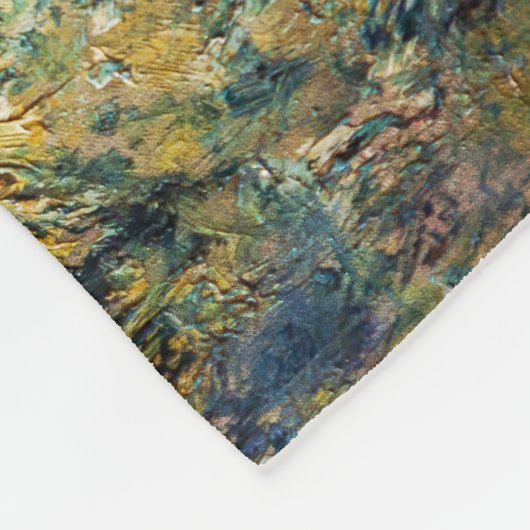 Renoir - Pfad führt durch das große Gras Fleecedecke (Ecke)