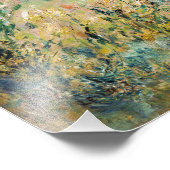 Renoir - Pfad führt durch das große Gras Fotodruck (Ecke)