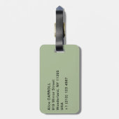 Renoir - Pfad führt durch das große Gras Gepäckanhänger (Rückseite vertikal)