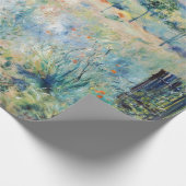Renoir - Pfad führt durch das große Gras Geschenkpapier (Ecke)