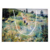 Renoir - Pfad führt durch das große Gras Große Geschenktüte (Rückseite)