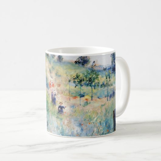 Renoir - Pfad führt durch das große Gras Kaffeetasse (VorderseiteRechts)