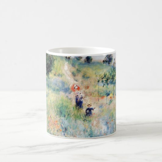 Renoir - Pfad führt durch das große Gras Kaffeetasse (Mittel)
