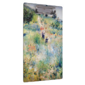 Renoir - Pfad führt durch das große Gras Klemmbrett (Rechts)