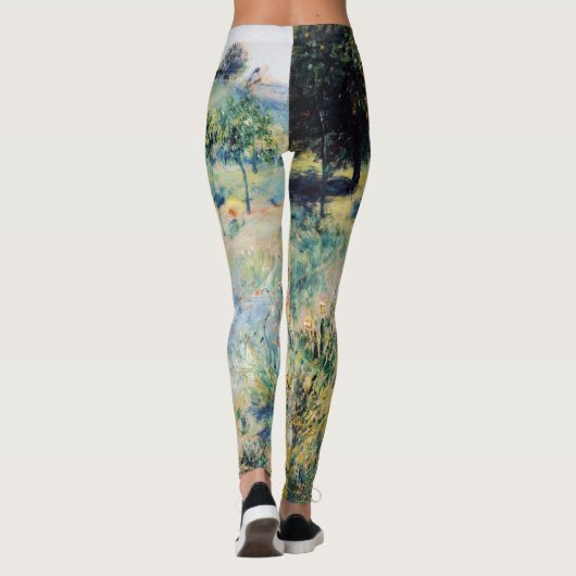 Renoir - Pfad führt durch das große Gras Leggings (Rückseite)