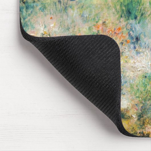 Renoir - Pfad führt durch das große Gras Mousepad (Ecke)