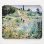 Renoir - Pfad führt durch das große Gras Mousepad (Vorne)