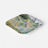 Renoir - Pfad führt durch das große Gras Pappteller (Gewinkelt)