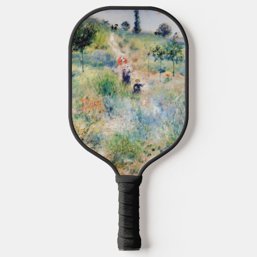 Renoir - Pfad führt durch das große Gras Pickleball Schläger (Vorderseite)