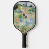 Renoir - Pfad führt durch das große Gras Pickleball Schläger (Rückseite)