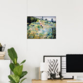Renoir - Pfad führt durch das große Gras Poster (Heimbüro)