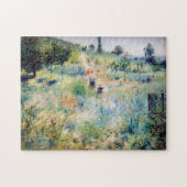 Renoir - Pfad führt durch das große Gras Puzzle (Horizontal)
