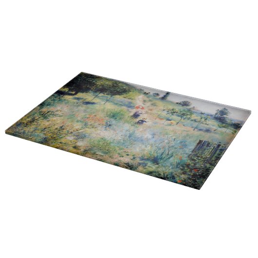 Renoir - Pfad führt durch das große Gras Schneidebrett (Ecke)