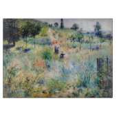 Renoir - Pfad führt durch das große Gras Schneidebrett (Vorderseite)
