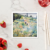 Renoir - Pfad führt durch das große Gras Serviette (Beispiel)