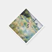 Renoir - Pfad führt durch das große Gras Serviette (Ecke)