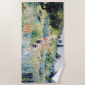 Renoir - Pfad führt durch das große Gras Strandtuch (Vorderseite)