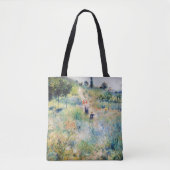 Renoir - Pfad führt durch das große Gras Tasche (Vorderseite)