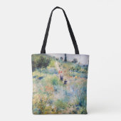 Renoir - Pfad führt durch das große Gras Tasche (Rückseite)