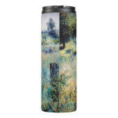 Renoir - Pfad führt durch das große Gras Thermosbecher (Rückseite)