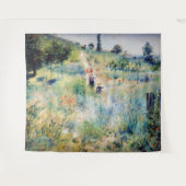 Renoir - Pfad führt durch das große Gras Wandteppich (Vorderseite (Horizontal))