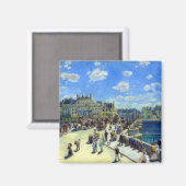 Renoir Pont Neuf Paris Magnet (Vorderseite/Rückseite)