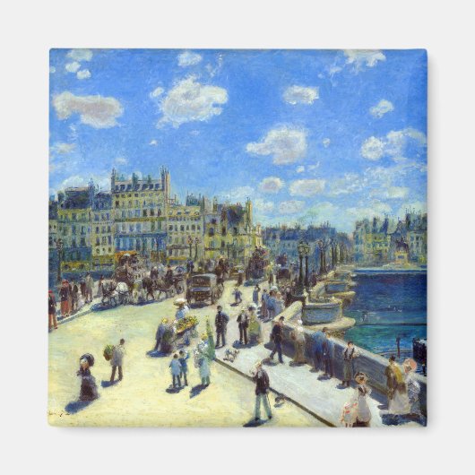Renoir Pont Neuf Paris Magnet (Vorne)
