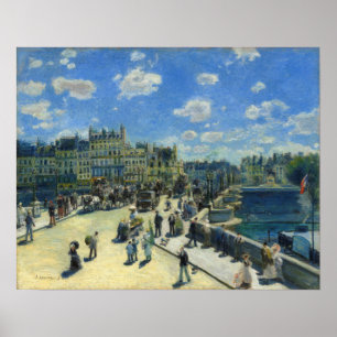 Renoir - Pont Neuf, Paris Poster
