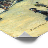 Renoir - Pont Neuf, Paris Poster (Ecke)