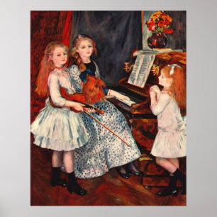 Renoir - Portrait der Tochter von Catulle-Mende Poster