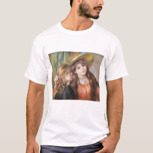 Renoir - Portrait von zwei kleinen Mädchen T-Shirt
