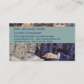 Renoir - Porträt eines Bruder Visitenkarte (Vorderseite)