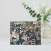 Renoir: Postkarte Bal du Moulin de la Galette (Stehend Vorderseite)