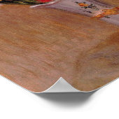 Renoir Red Tulips Kunstdruckerei Poster (Ecke)