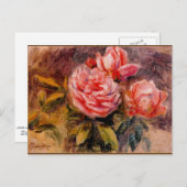 Renoir - Rose, 1910 Kunstmalerei Postkarte (Vorne/Hinten)