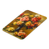 Renoir-Rose in Vase Magnet (Linke Seite)