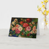 Renoir - Rose, Karte (Gelbe Blume)