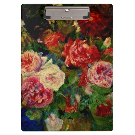 Renoir - Rose Klemmbrett (Vorderseite)