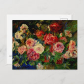 Renoir - Rose, Postkarte (Vorne/Hinten)