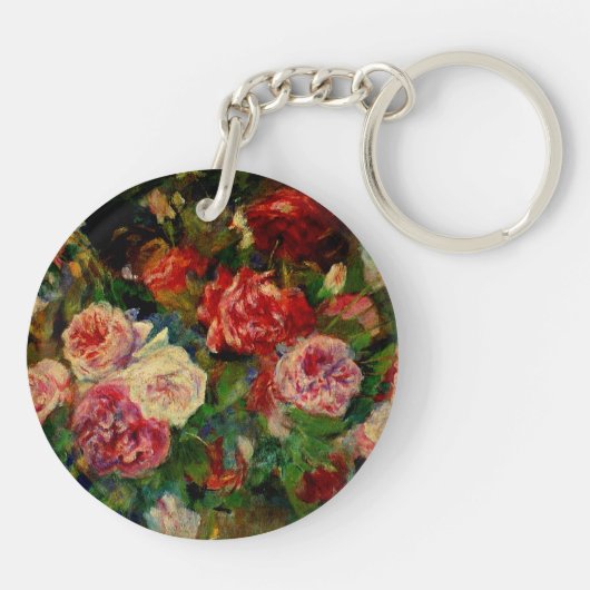 Renoir - Rose Schlüsselanhänger (Rückseite)